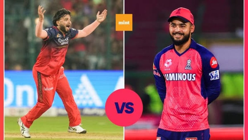 205 रन की चुनौती के सामने राजस्थान, विराट-पडिक्कल की तूफानी पारियां