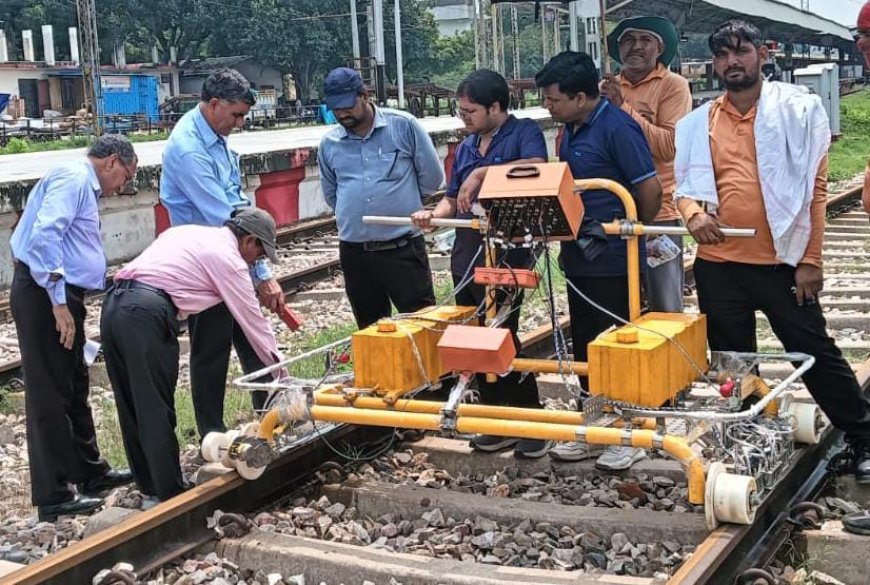 आगरा मंडल में रेल पटरियों की सुरक्षा को मिला डिजिटल कवच