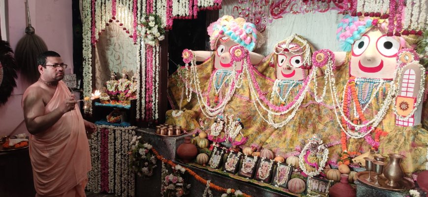 चंदन श्रंगार में विराजे श्रीजगन्नाथ: अक्षय तृतीया से शुरू हुआ 21 दिवसीय ग्रीष्मकालीन महोत्सव