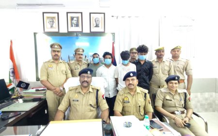 हथियारों की तस्करी में तीन अभियुक्तों को सदर पुलिस ने गिरफ्तार किया