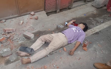 नगर निगम क्या इस नौजवान की मौत की जिम्मेदारी लेगा?