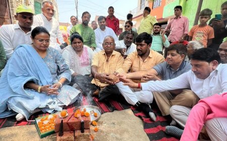 दहतोरा और चमरौली को मिला 10 करोड़ का विकास पैकेज, महापौर ने रखी परियोजनाओं की नींव