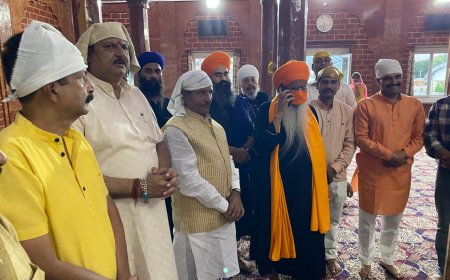 गुरु का ताल गुरुद्वारा में भारत की विजय और शांति के लिए अरदास