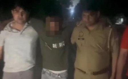 ठक-ठक गैंग के तीन बदमाश गिरफ्तार, पुलिस के साथ मुठभेड़ में दो घायल
