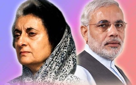 इंदिरा गांधी और नरेंद्र मोदी की तुलना: एक गुमराह करने वाली कहानी