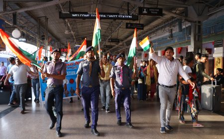 ऑपरेशन सिंदूर पर गूंजा जज्बा: स्काउट्स ने निकाली तिरंगा यात्रा, पेश किया वीरता का नाटक