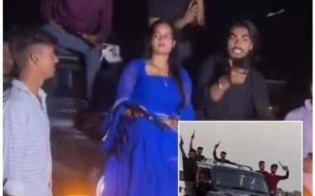 स्टाइल मारी थी, केस बन गया, नकली हथियारों की रील ने चार को पहुंचा दिया हवालात