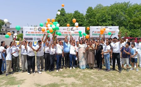 हर टारगेट पर जुनून: आगरा में देशभर से पहुंचे 100 से ज़्यादा निशानेबाज़