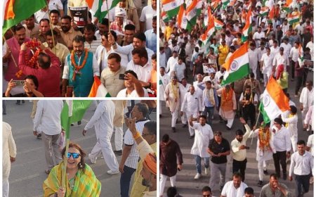 तिरंगे के साए में गूंजा भारत माता का जयघोष, गांवों में दिखा देशभक्ति का अभूतपूर्व जज़्बा