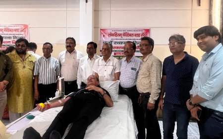 रक्तदान से दी गई जिंदगी को नई रफ्तार, लोकहितम ने सम्मानित कीं 71 संस्थाएं