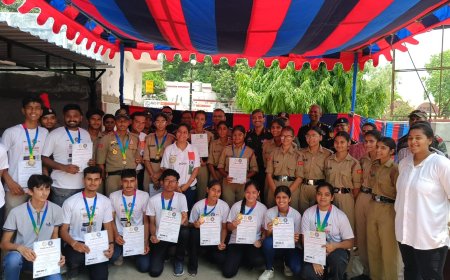 बेंच रेस्ट शूटिंग में एनसीसी का 'सटीक वार', आगरा के 50 कैडेट्स बने राष्ट्रीय निशानेबाज