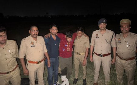 आगरा में एक और मुठभेड़: दो दर्जन मुकदमों वाला शातिर मुरसलीन पुलिस की गोली से घायल