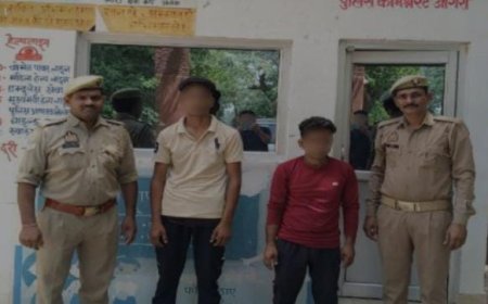 शिव मंदिर में चोरी और युवक से पिस्टल की नोक पर मारपीट के तीन आरोपी गिरफ्तार