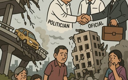 ठेकेदार राज में दब गई देश की तरक्क़ी: विकास नहीं, लूट का तंत्र बन चुकी है यह व्यवस्था!