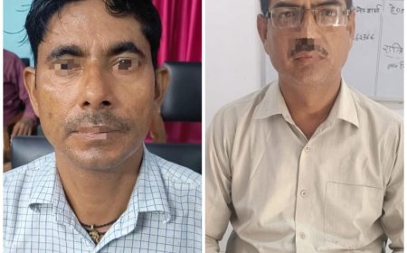 रिश्वत लेते पकड़ा गया लेखपाल: एंटी करप्शन टीम ने साथी के साथ किया गिरफ्तार, किसान से मांगे थे 20 हजार