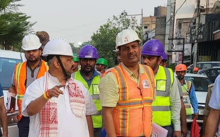 एमएलसी विजय शिवहरे ने लिया आगरा मेट्रो के कार्यों का जायजा, समयसीमा और गुणवत्ता पर दिए निर्देश