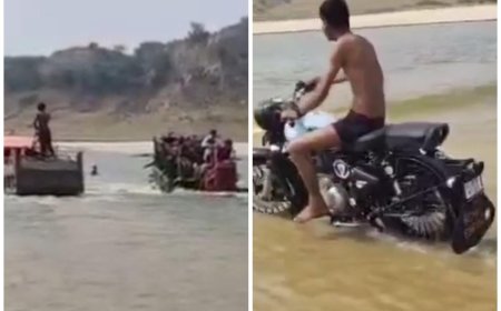 आगरा में चंबल की छाती पर चल रहा ट्रैक्टर राजः घड़ियाल अभयारण्य में बर्बादी का फर्राटा