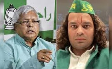 लालू का सख्त एक्शन, बड़े बेटे तेज प्रताप को पार्टी से छह सालों के लिए निकाला
