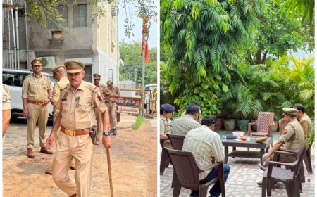 मथुरा के लिए निकलने से पहले ही रोक दिए गए सांसद सुमन, पुलिस ने घर में किया नजरबंद