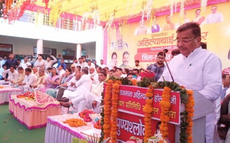 पूरे देश में सांस्कृतिक पुनर्जागरण का प्रतीक बनीं लोकमाता अहिल्याबाई होल्कर: जयवीर सिंह