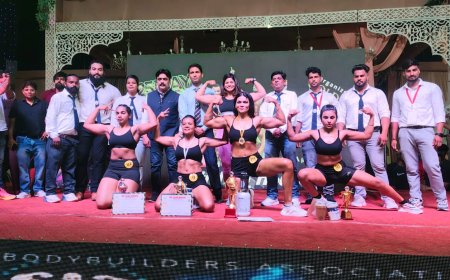 मोहम्मद शोएब बने ओवरऑल बॉडीबिल्डिंग चैंपियन, प्रमोद को मिला मसल्समैन का खिताब