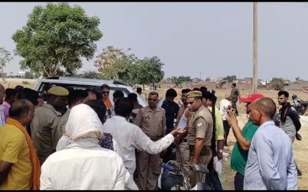 सरकारी जमीन पर कब्जे को लेकर बवाल: एसडीएम की मौजूदगी में दो पक्ष भिड़े