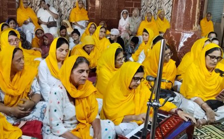 गुरु अर्जन देव की शहादत को समर्पित 40 दिवसीय 'चलिया' का गुरुद्वारा गुरु का ताल में हुआ समापन