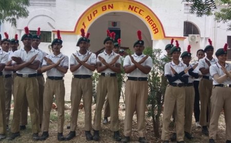 एनसीसी कैडेट्स ने जागरूकता अभियान चलाया, बताया– तंबाकू जीवन का नहीं, मौत का स्वाद है