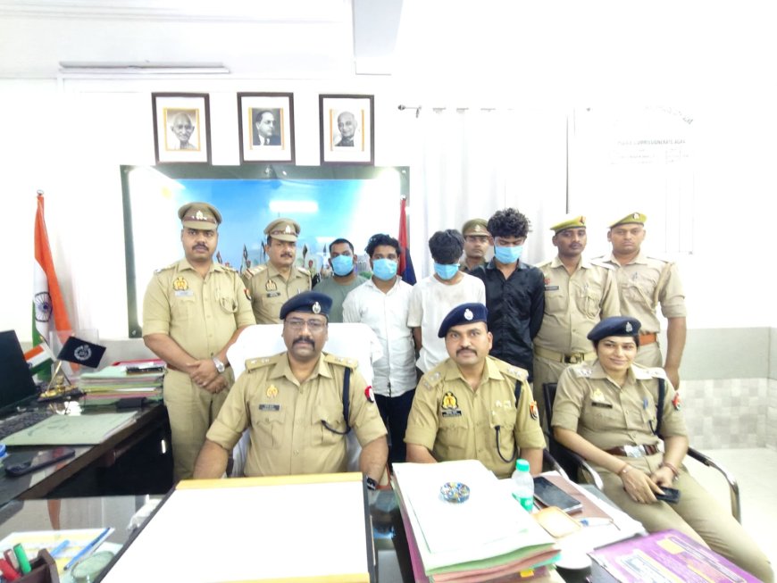 हथियारों की तस्करी में तीन अभियुक्तों को सदर पुलिस ने गिरफ्तार किया