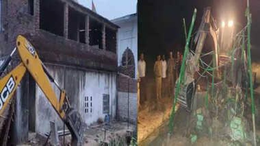 भारत -नेपाल सीमा पर यूपी सरकार की ताबड़तोड़ कार्रवाई से हड़कंप