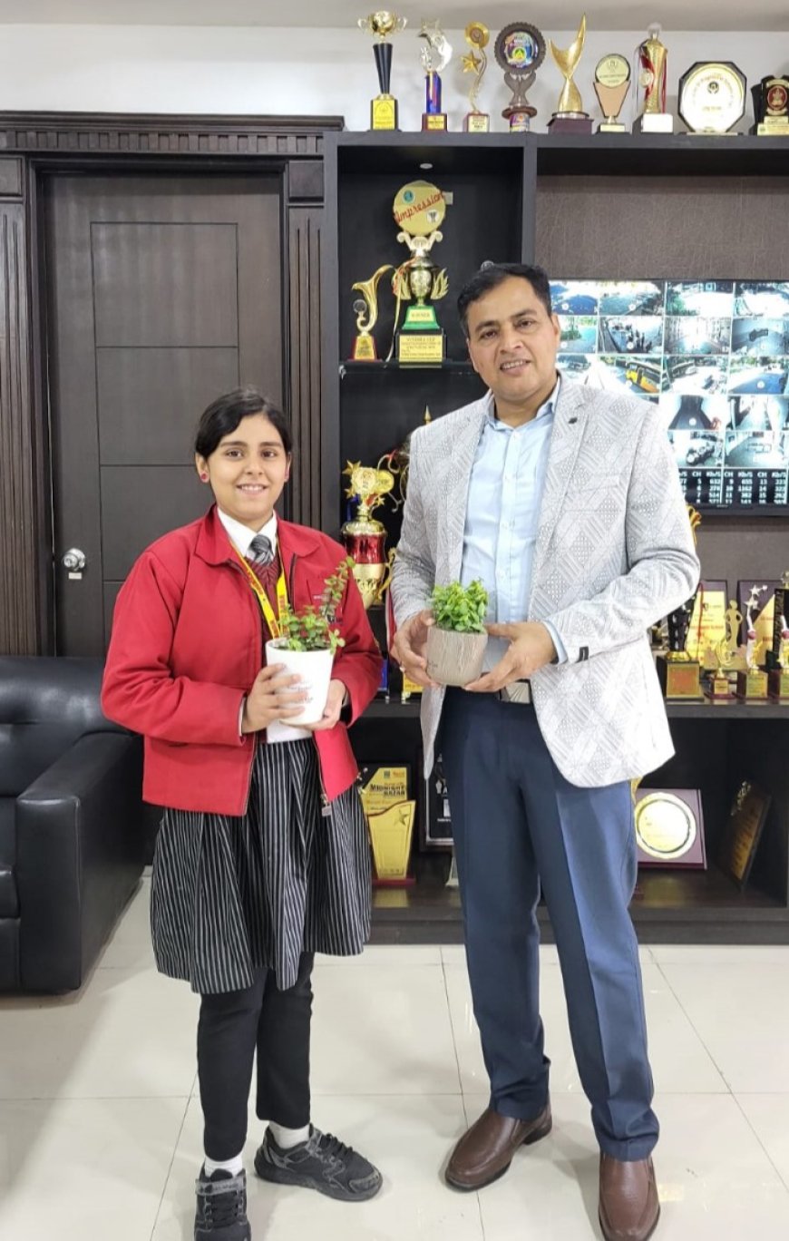 बर्थडे पर टॉफी नहीं, अब हर बच्चा लगाएगा हरियाली का पौधा, जीडी गोयनका की अनूठी पहल