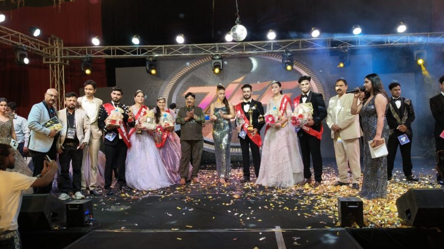 मिस आगरा-2025 का ताज सजा शरीना मूलचंदानी के सिर, मिस्टर आगरा-2025 चुने गए राज दीपक तिवारी