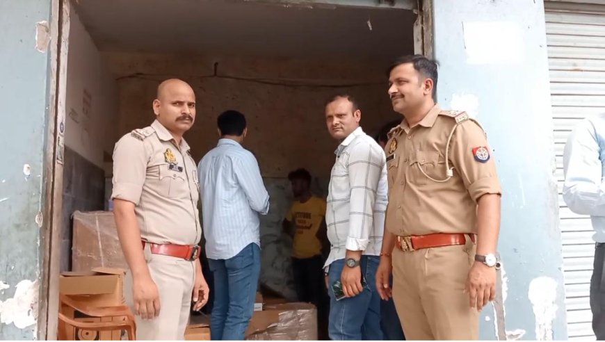 नगला मेवाती में मिला लाखों की दवाओं का भंडारण, दवा माफिया भाग खड़ा हुआ