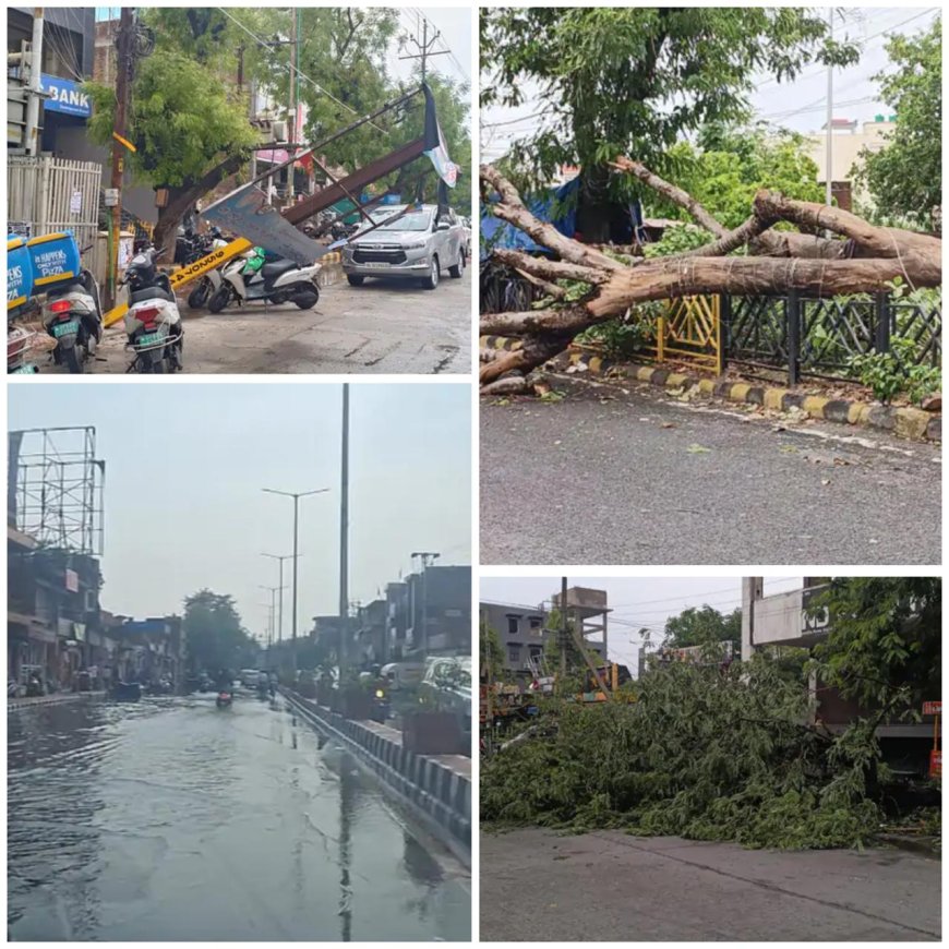 आगरा में आंधी-बारिश से मिली राहत, लेकिन कल से फिर झुलसाएगी गर्मी!