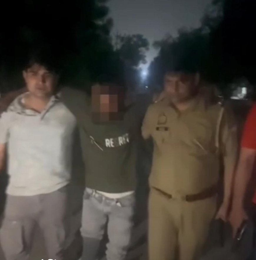 ठक-ठक गैंग के तीन बदमाश गिरफ्तार, पुलिस के साथ मुठभेड़ में दो घायल