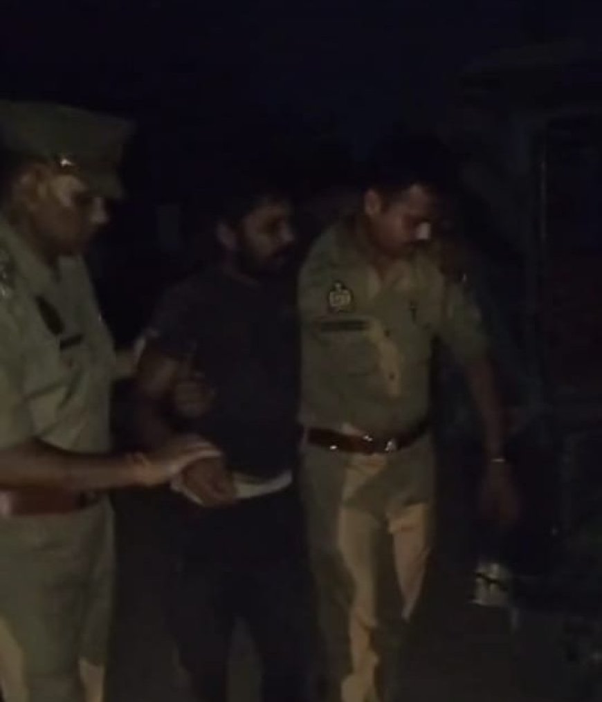 एक और अपराधी हुआ लंगड़ा, मुठभेड़ में गोली खाकर अस्पताल पहुंचा हत्यारोपी गौरव