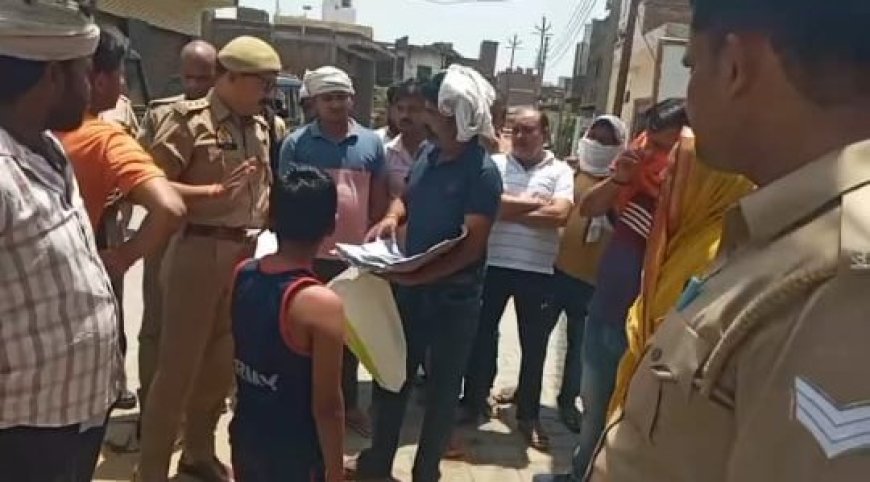 पिनाहट में नगर पंचायत की जमीन पर कब्जे और गौशाला में ताला डालने की कोशिश