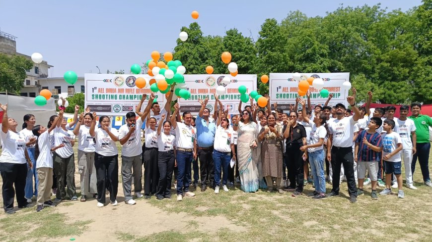 हर टारगेट पर जुनून: आगरा में देशभर से पहुंचे 100 से ज़्यादा निशानेबाज़