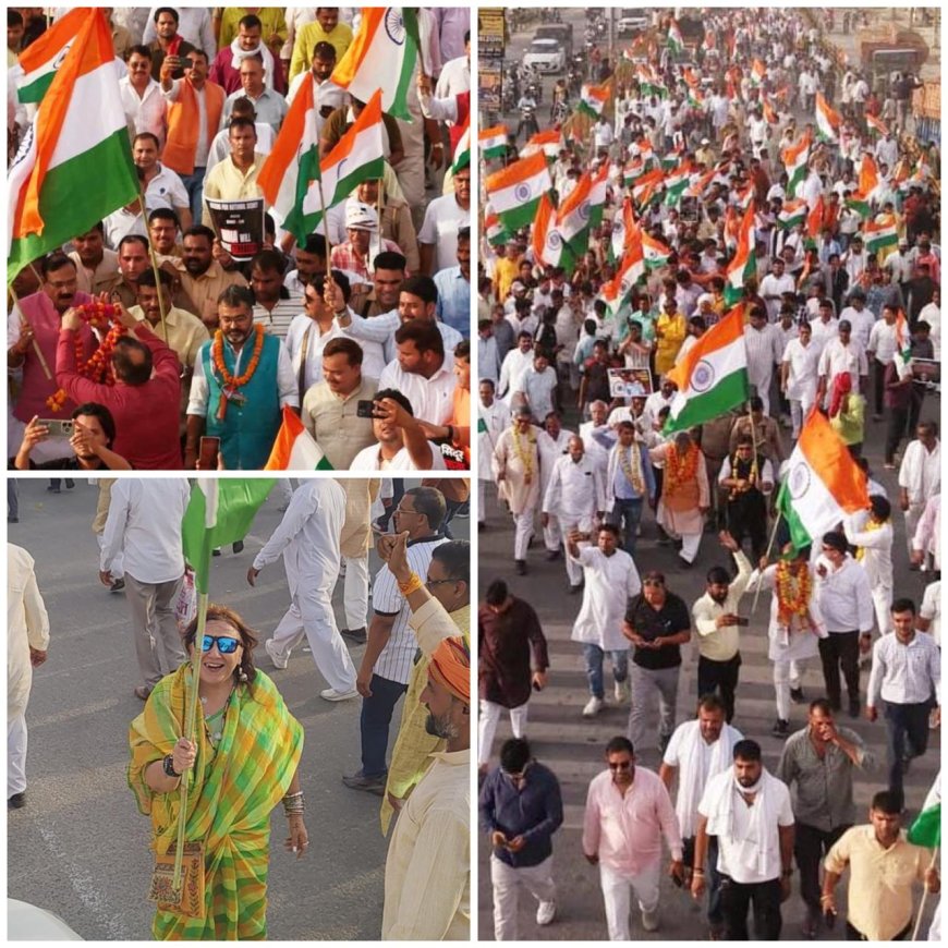 तिरंगे के साए में गूंजा भारत माता का जयघोष, गांवों में दिखा देशभक्ति का अभूतपूर्व जज़्बा