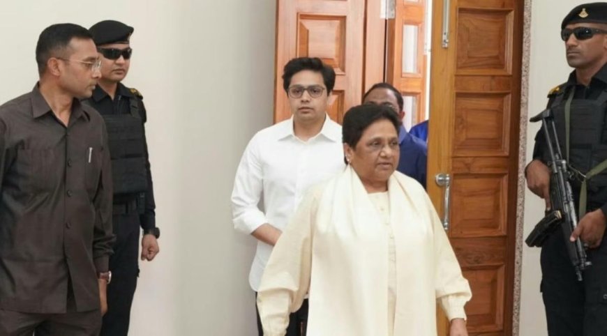 बसपा की सियासत में आकाश की वापसी: दलित राजनीति के लिए मायावती का संतुलन साधने वाला दांव