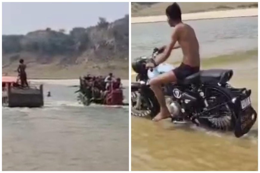 आगरा में चंबल की छाती पर चल रहा ट्रैक्टर राजः घड़ियाल अभयारण्य में बर्बादी का फर्राटा