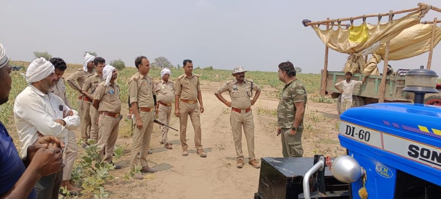 चंबल की छाती को रौंद रहे ट्रैक्टरों पर गिरी गाज, वन विभाग की ताबड़तोड़ कार्रवाई कर चार सीज किए