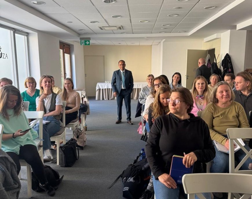 पोलैंड में गूंजा भारतीय होम्योपैथी का स्वर,  डॉ. प्रदीप गुप्ता बने अंतरराष्ट्रीय मंच की प्रेरणा