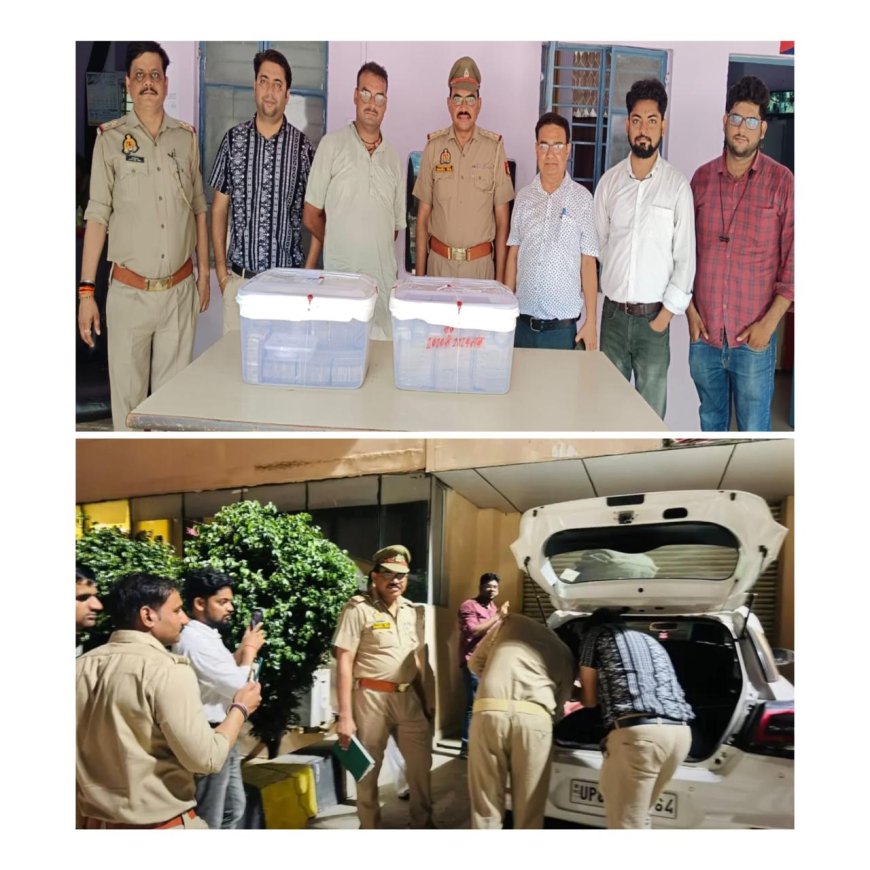 एक्सप्रेसवे पर जब्त डेढ़ करोड़ नकदी व 452 ग्राम गोल्ड वाले व्यापारी के आगरा में कारोबारी रिश्ते