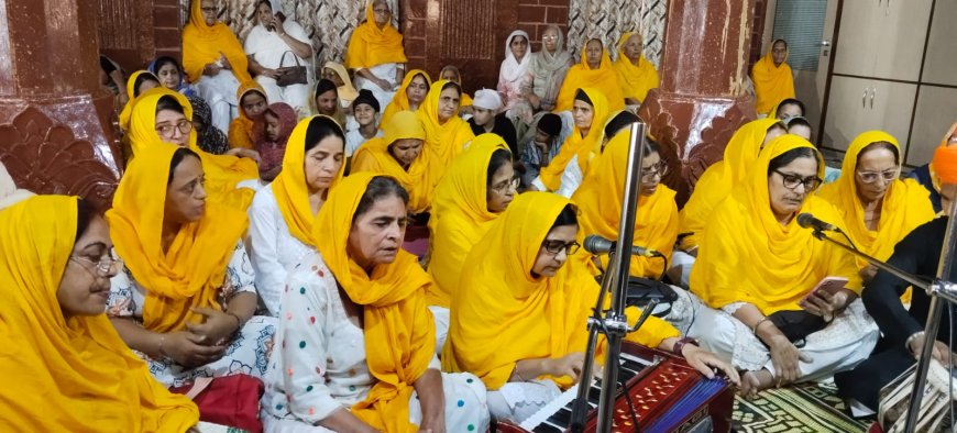 गुरु अर्जन देव की शहादत को समर्पित 40 दिवसीय 'चलिया' का गुरुद्वारा गुरु का ताल में हुआ समापन