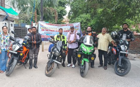 सियाचिन की ओर : ऑपरेशन सिंदूर को समर्पित मोटरस्पोर्ट्स क्लब की बाइक यात्रा शुरू