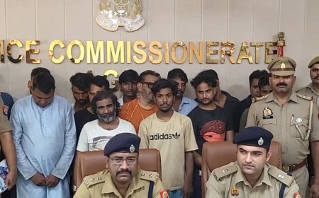 रकाबगंज में सट्टा अड्डे पर पुलिस का छापा: 14 सटोरिए गिरफ्तार, नगदी और पर्चियां बरामद