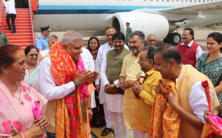 एयरफोर्स स्टेशन के टेक्निकल एरिया में उप राष्ट्रपति तक जा पहुंचे तीन अनधिकृत भाजपा नेता