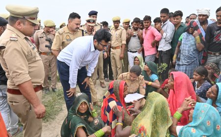 यमुना में डूबने से मृत छह बेटियों के परिजनों को सीएम योगी ने दी चार-चार लाख की मदद