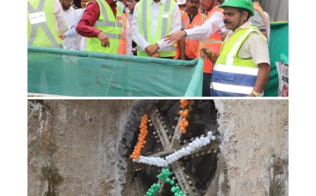 आगरा मेट्रो की टनल यात्रा पूरी, अब रफ्तार पकड़ेगी पटरी पर प्रगति